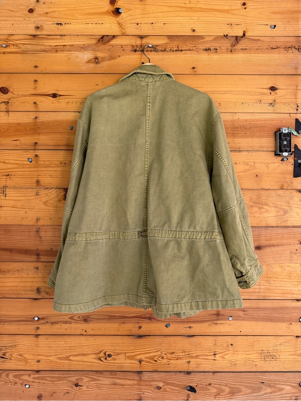 Free People Olive Green Utility Jacket - Picture 10 of 11
